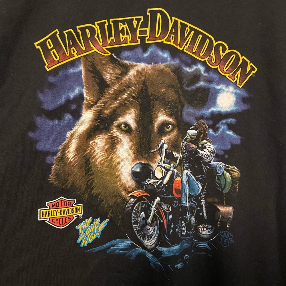Vintage Harley-Davidson Lone Wolf T-Shirt
